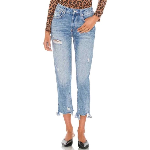 Free People Denim - We The Free Relaxed Jean in November Rain NWT